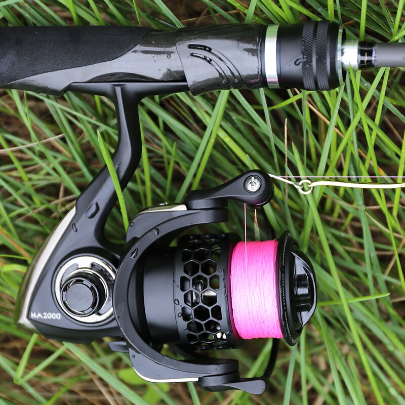 TSURINOYA Spinning Fishing Reel - 12KG Max Drag for Bass & Pike - 2000, 3000, 4000, 5000 Sizes Available on rod side