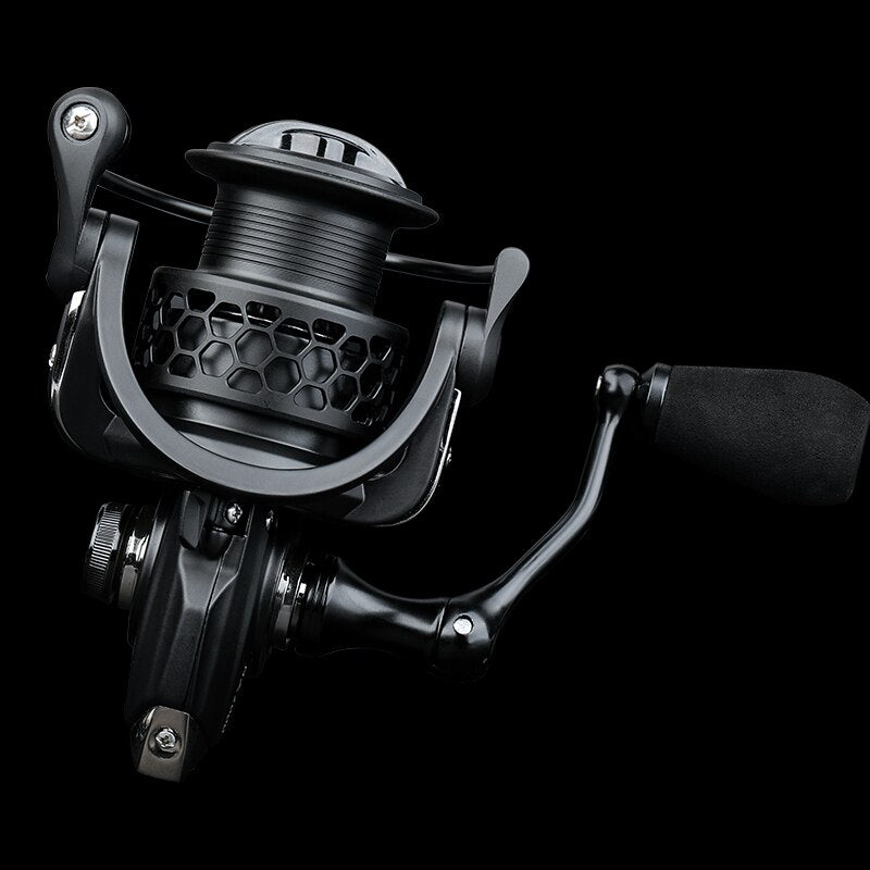 TSURINOYA Spinning Fishing Reel - 12KG Max Drag for Bass & Pike - 2000, 3000, 4000, 5000 Sizes Available top
